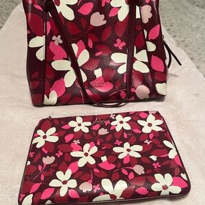 Kate Spade Jackson Forest floral shoulder bag